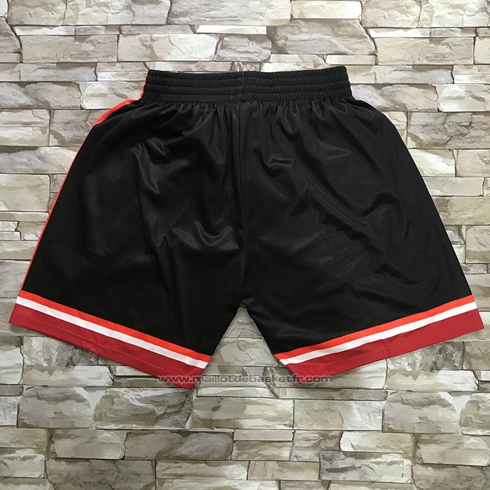 Short Miami Heat Mitchell & Ness Big Face Noir